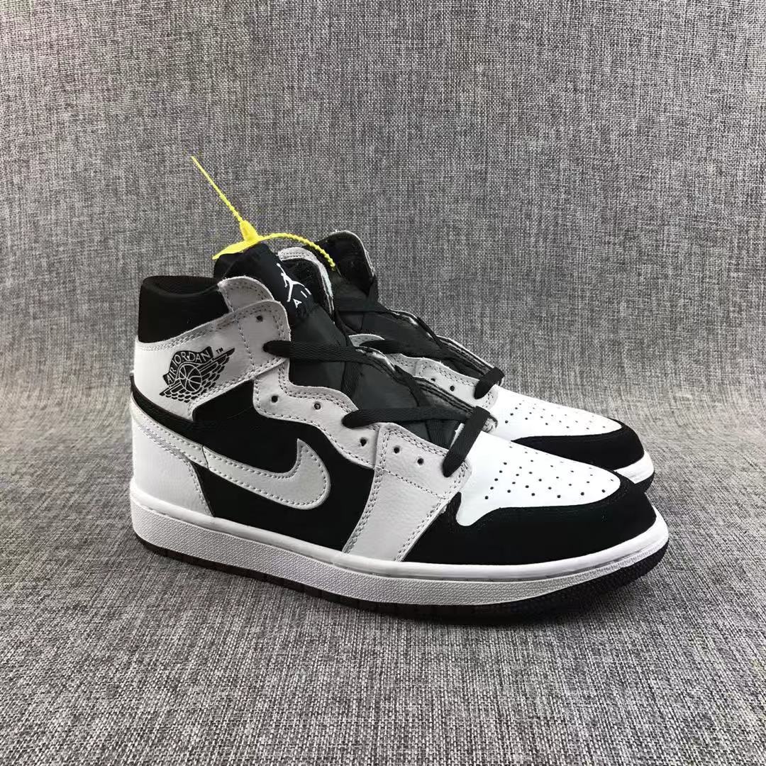 2018 Air Jordan 1 Panda White Black Shoes